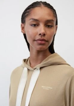 Marc O'Polo CROPPED AUS - Kapuzenpullover - Dusty Earth -Marc OPolo Geschaft c209c26077e444b7b1b368ce81b9fe76
