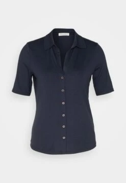 Marc O'Polo BLOUSE SHORT SLEEVE CLASSIC FIT - Hemdbluse - Deep Blue Sea -Marc OPolo Geschaft c2c579a8df744f5b8d058ac53e63fa97