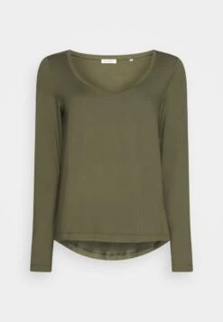 Marc O'Polo V-NECK - Langarmshirt - Wild Olive