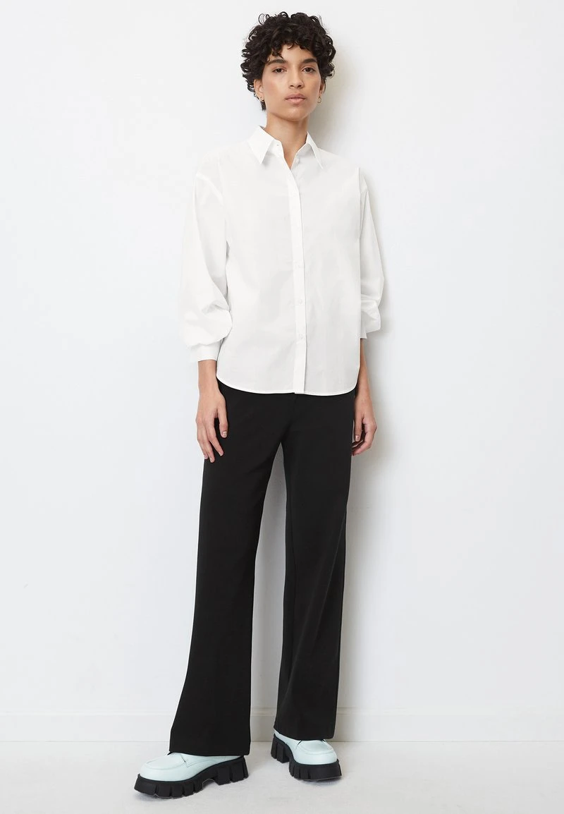 Marc O'Polo MIT VOLUMENÄRMELN AUS POPELLINE - Hemdbluse - White 4 Marc O'Polo MIT VOLUMENÄRMELN AUS POPELLINE - Hemdbluse - White – Bild 2