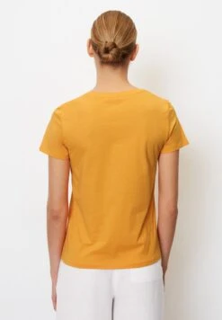 Marc O'Polo SHORT SLEEVE ROUND NECK - T-Shirt Basic - Faded Marigold -Marc OPolo Geschaft c38fe6c5b14d4665a9fc746165626a29