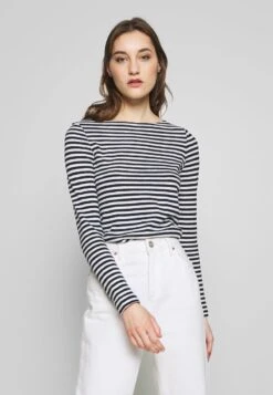 Marc O'Polo LONG SLEEVE BOAT NECK STRIPED - Langarmshirt - Multi/night Sky -Marc OPolo Geschaft c4c0cc83b84b4a7db0f784549661997e 1