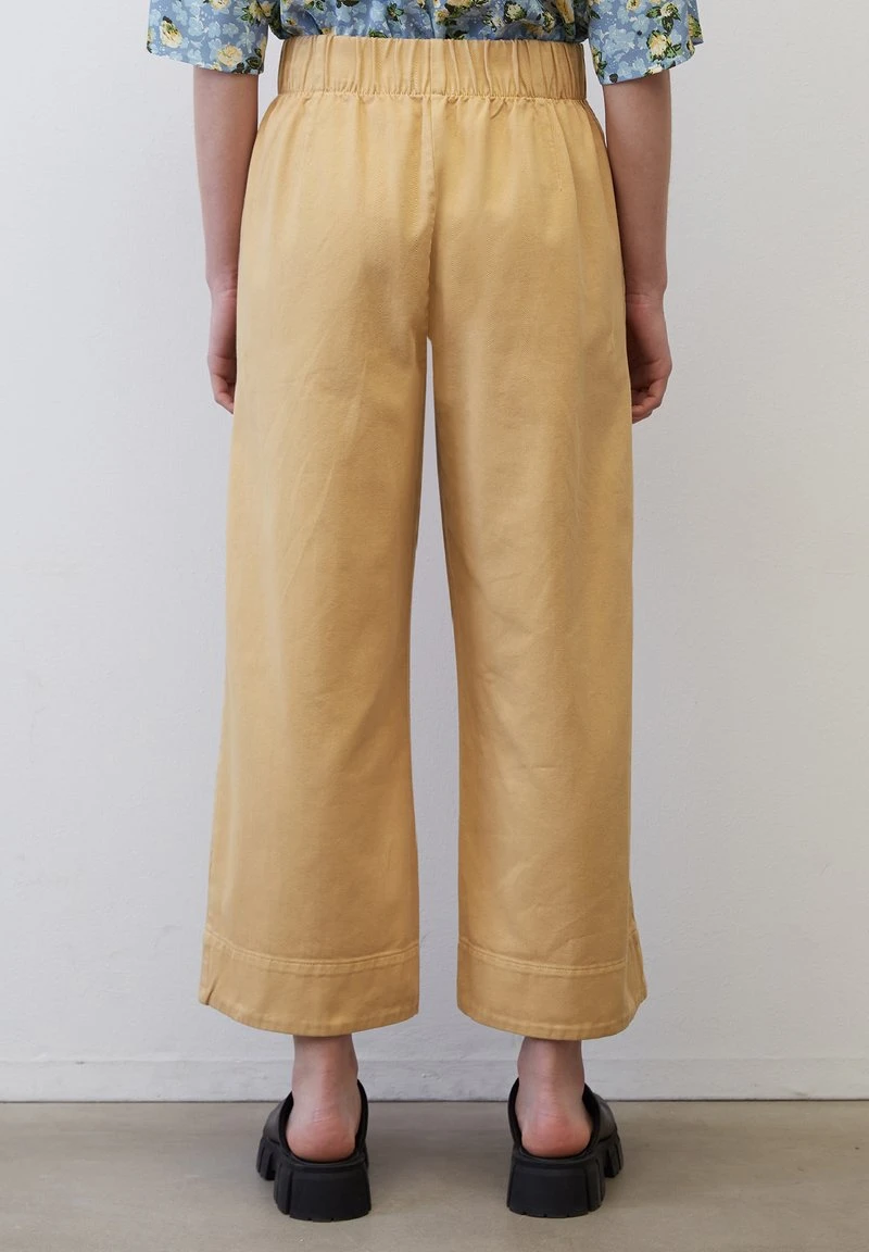 Marc O'Polo DENIM MIT ELASTISCHEM BUND - Stoffhose - Beige 5 Marc O'Polo DENIM MIT ELASTISCHEM BUND - Stoffhose - Beige – Bild 3