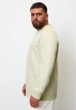Marc O'Polo CREWNECK LOGO EMBROIDER AT CHEST RIBBED HEM AND CUFFS - Sweatshirt - Green Essence -Marc OPolo Geschaft c5d37fbec88f406d90ba7375e9012e72