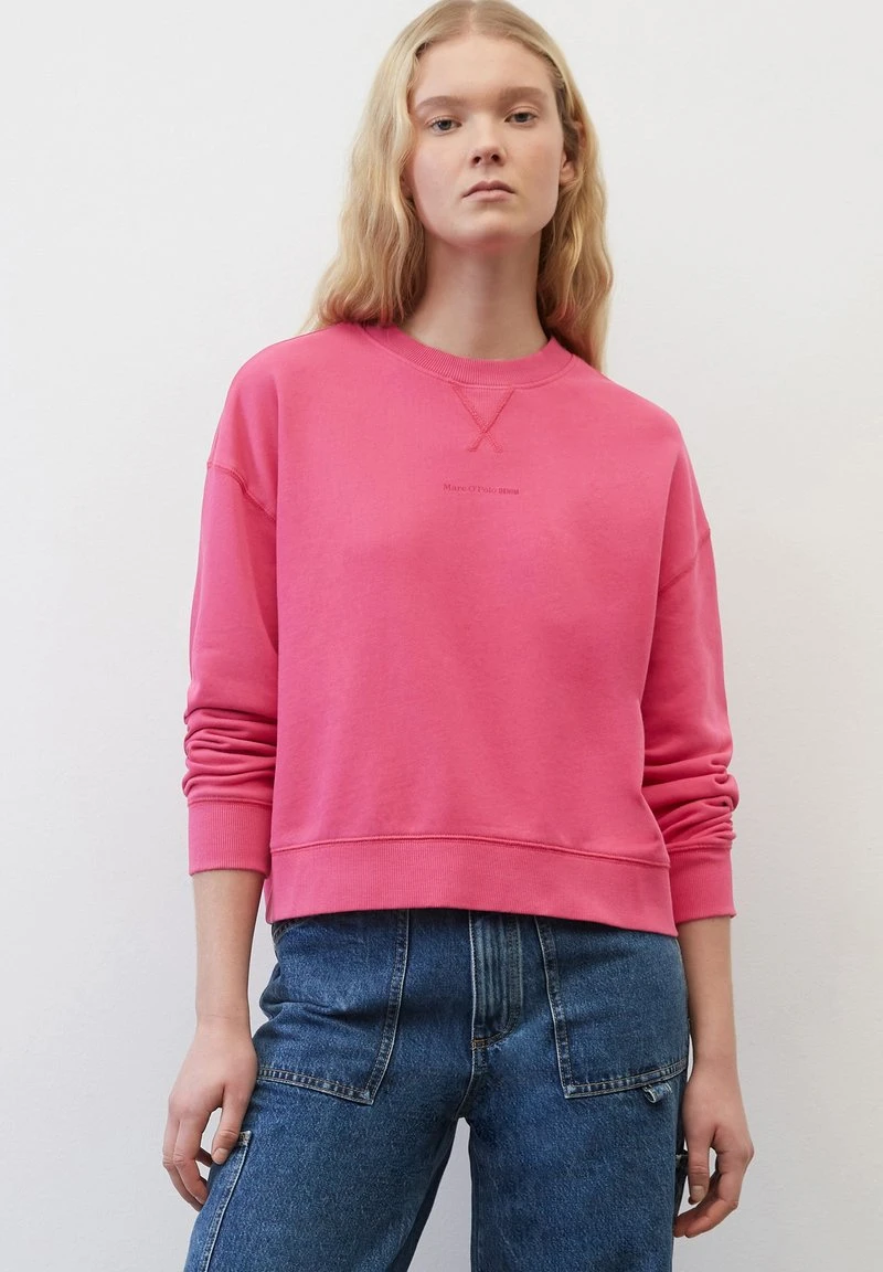 Marc O'Polo DENIM O-SHAPE RELAXED - Sweatshirt - Fresh Fuschia 3 Marc O'Polo DENIM O-SHAPE RELAXED - Sweatshirt - Fresh Fuschia