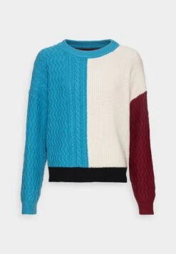 Marc O'Polo DENIM CABLE - Strickpullover - Multi Clear Blue Sky -Marc OPolo Geschaft c68359d7f7bc43c3a80bde2adaf5a14e 1