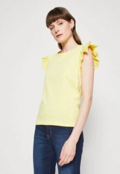 Marc O'Polo DENIM SLEEVELESS RUFFLES AT ARMHOLE - T-Shirt Print - Buttercup 11 Marc O'Polo DENIM SLEEVELESS RUFFLES AT ARMHOLE - T-Shirt Print - Buttercup -Marc OPolo Geschaft c6d281c287094f299113418f3e263016