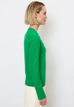 Marc O'Polo REGULAR AUS SLUB - Strickjacke - Vivid Green 12 Marc O'Polo REGULAR AUS SLUB - Strickjacke - Vivid Green -Marc OPolo Geschaft c79a733008dd48fd9737e407fafed8ed