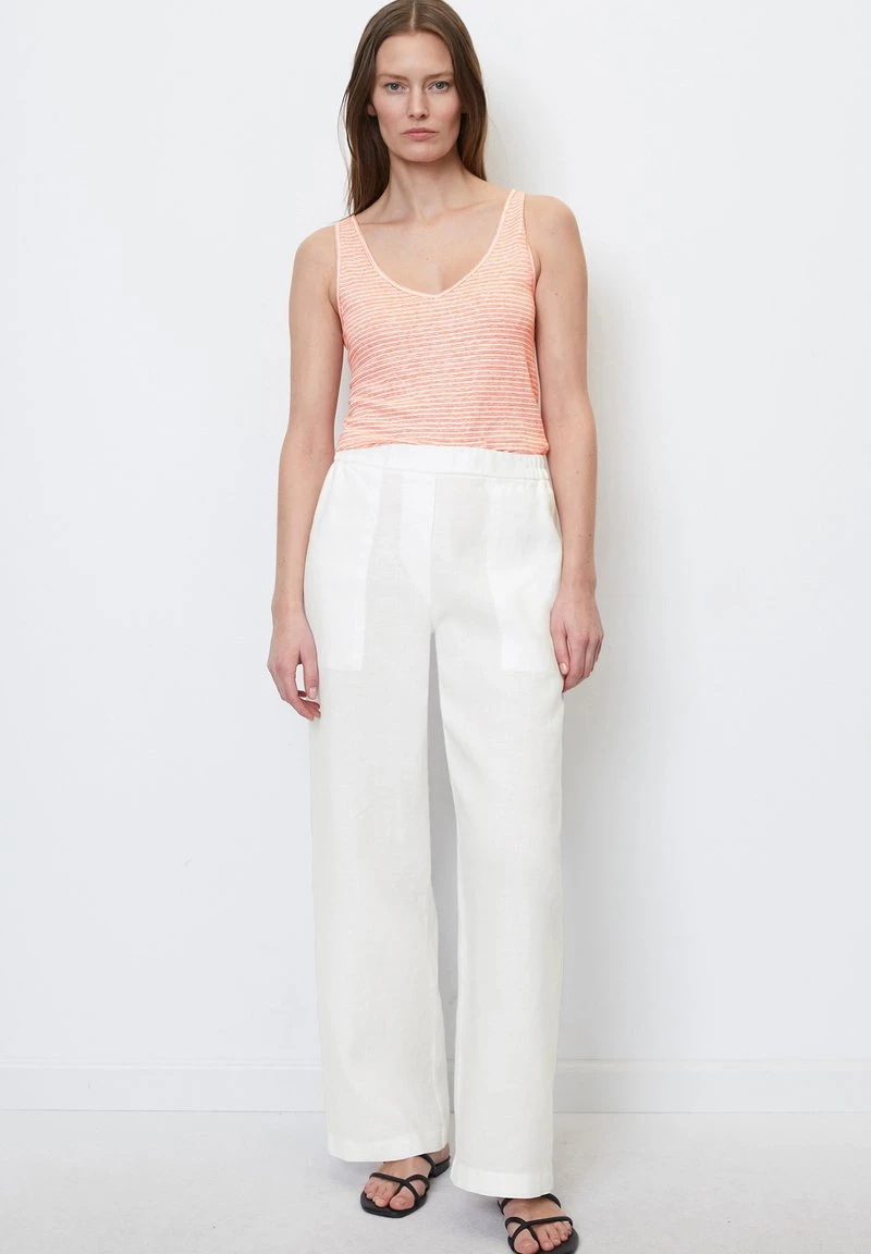 Marc O'Polo Top - Multi Marigold Orange 4 Marc O'Polo Top - Multi Marigold Orange – Bild 2