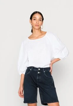 Marc O'Polo BLOUSE VOLUME SLEEVE CREW NECK - Bluse - White 13 Marc O'Polo BLOUSE VOLUME SLEEVE CREW NECK - Bluse - White -Marc OPolo Geschaft c954db4a00af46bfbee8583a6602e7c6 1