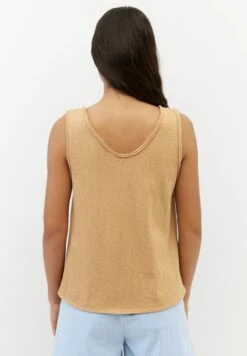 Marc O'Polo DENIM SLUB-QUALITÄT - Top - Bright Chestnut -Marc OPolo Geschaft c963635df4634194ba5959d4e6c5aa62