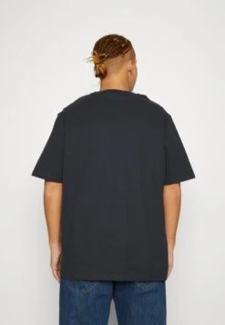 Marc O'Polo SHORT SLEEVE LOGO PRINT BIG SIZE - T-Shirt Basic - Dark Navy -Marc OPolo Geschaft c9a664081ab34546be95988c8f0ffc61