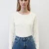Marc O'Polo DENIM CREW NECK REGULAR FIT - Langarmshirt - Scandinavian White 2 Marc O'Polo DENIM CREW NECK REGULAR FIT - Langarmshirt - Scandinavian White -Marc OPolo Geschaft cad596a8c9e84faa891aba72d6b9526c