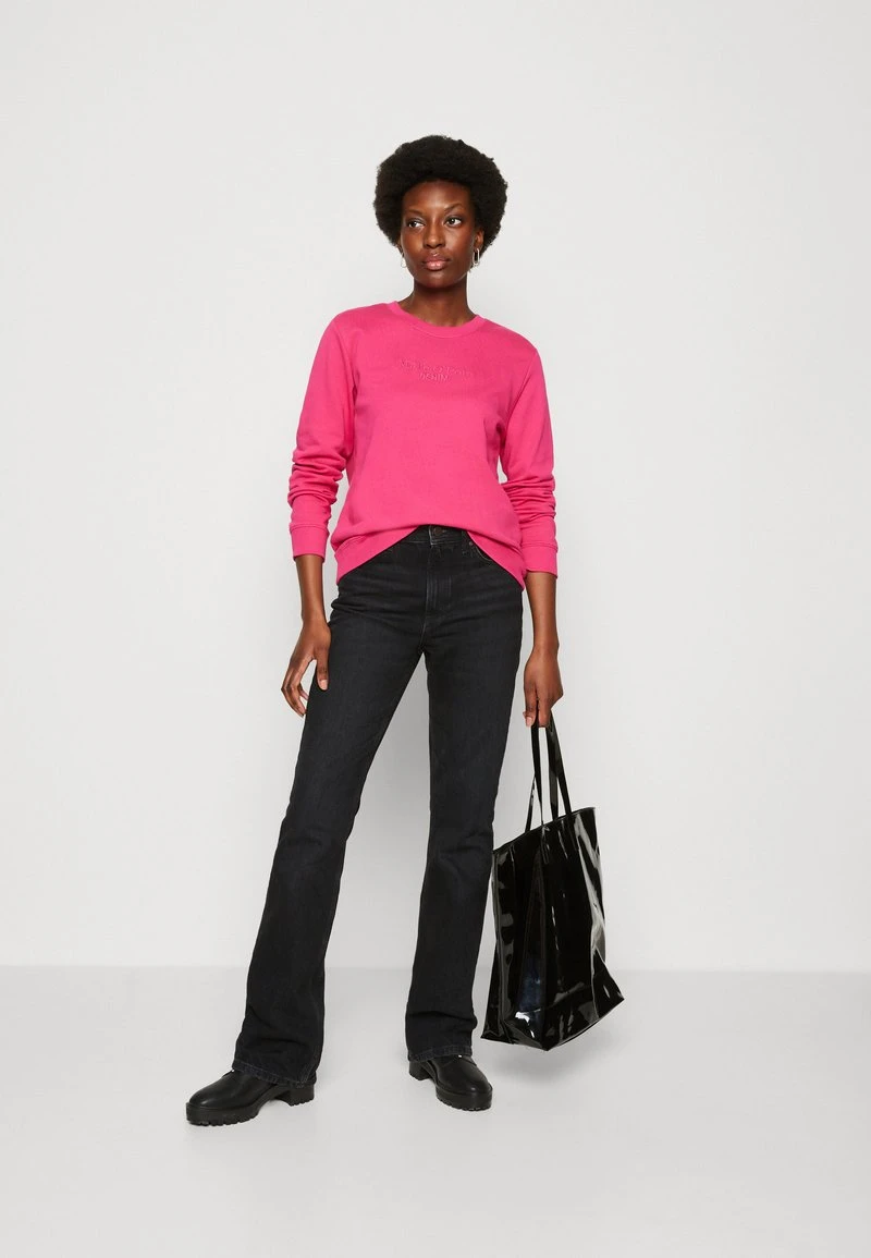 Marc O'Polo DENIM BASIC FIT CREW NECK LOGO EMBROIDERY - Sweatshirt - Fresh Fuschia 4 Marc O'Polo DENIM BASIC FIT CREW NECK LOGO EMBROIDERY - Sweatshirt - Fresh Fuschia – Bild 2