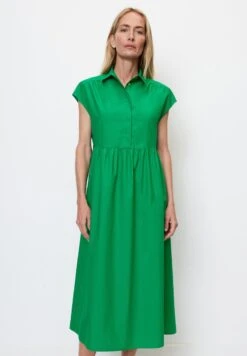 Marc O'Polo VOLUMEN-AUS - Blusenkleid - Vivid Green
