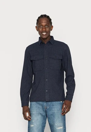 Marc O'Polo OVERSHIRT WITH CAMP COLLAR LONG SLEEVE TWO PATCHED FLAP POCKET - Hemd - Dark Navy 8 Marc O'Polo OVERSHIRT WITH CAMP COLLAR LONG SLEEVE TWO PATCHED FLAP POCKET - Hemd - Dark Navy – Bild 6