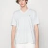 Marc O'Polo SHORT SLEEVE V NECK - T-Shirt Basic - White -Marc OPolo Geschaft cfaa0be12f8f4b82bd3750c9642a5a6d