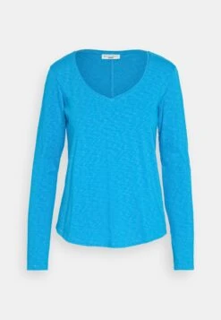 Marc O'Polo DENIM LONGSLEEVE V NECK REGULAR FIT - Langarmshirt - Crystal Seas -Marc OPolo Geschaft d2f787554d0b4024bba0b758e9abdfcd