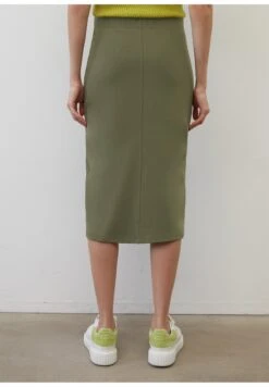 Marc O'Polo MIDI SLIM AUS STRETCHIGEM INTERLOCK - Bleistiftrock - Wild Olive -Marc OPolo Geschaft d36bdef33eab4d3288989017cc2f118a