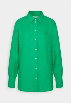 Marc O'Polo BLOUSE LONG SLEEVE EASY SHAPED CHEST POCKET - Hemdbluse - White -Marc OPolo Geschaft d6540ca7aa8c4f4599c98e7288f5598c