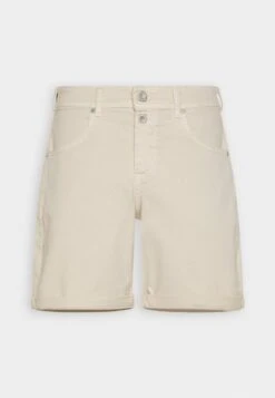 Marc O'Polo RELAXED FIT REGULAR WAIST MID LENGTH TURN - Jeans Shorts - Soft Taupe -Marc OPolo Geschaft d65442d428534372a3bf318910630b1c