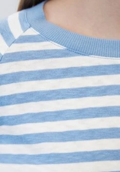 Marc O'Polo DENIM RAGLAN-STREIFEN- REGULAR AUS - Langarmshirt - Multi Soft Sky Blue -Marc OPolo Geschaft d6a7f2d3d530484aac3e3229c37313d8