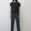 Marc O'Polo MODERNE MODELL RIMKA - Stoffhose - Deep Blue Sea -Marc OPolo Geschaft d6b7b02ce2c94c3ab2c65d3b160cccb1