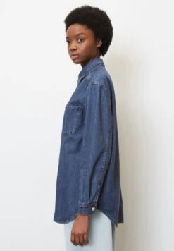 Marc O'Polo DENIM Hemdbluse - Multi Authentic Dark Blue -Marc OPolo Geschaft d706284862144343b35f8b271ba830f1