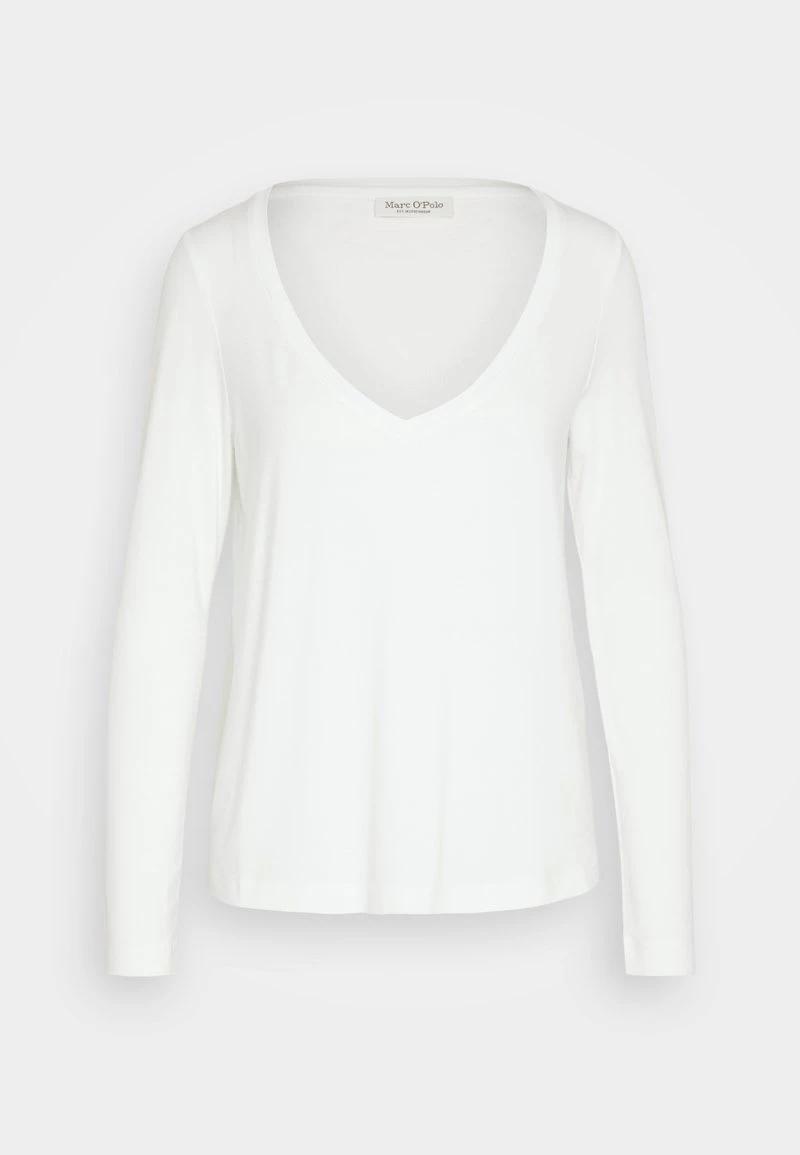 Marc O'Polo 3/4 SLEEVE V NECK - Langarmshirt - White 7 Marc O'Polo 3/4 SLEEVE V NECK - Langarmshirt - White – Bild 5