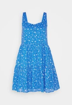 Marc O'Polo DENIM DRESS SLEEVELESS TIER SKIRT - Freizeitkleid - Multi/mediterranean Blue -Marc OPolo Geschaft d8ae371a46064d23999bcc4eb99a7064