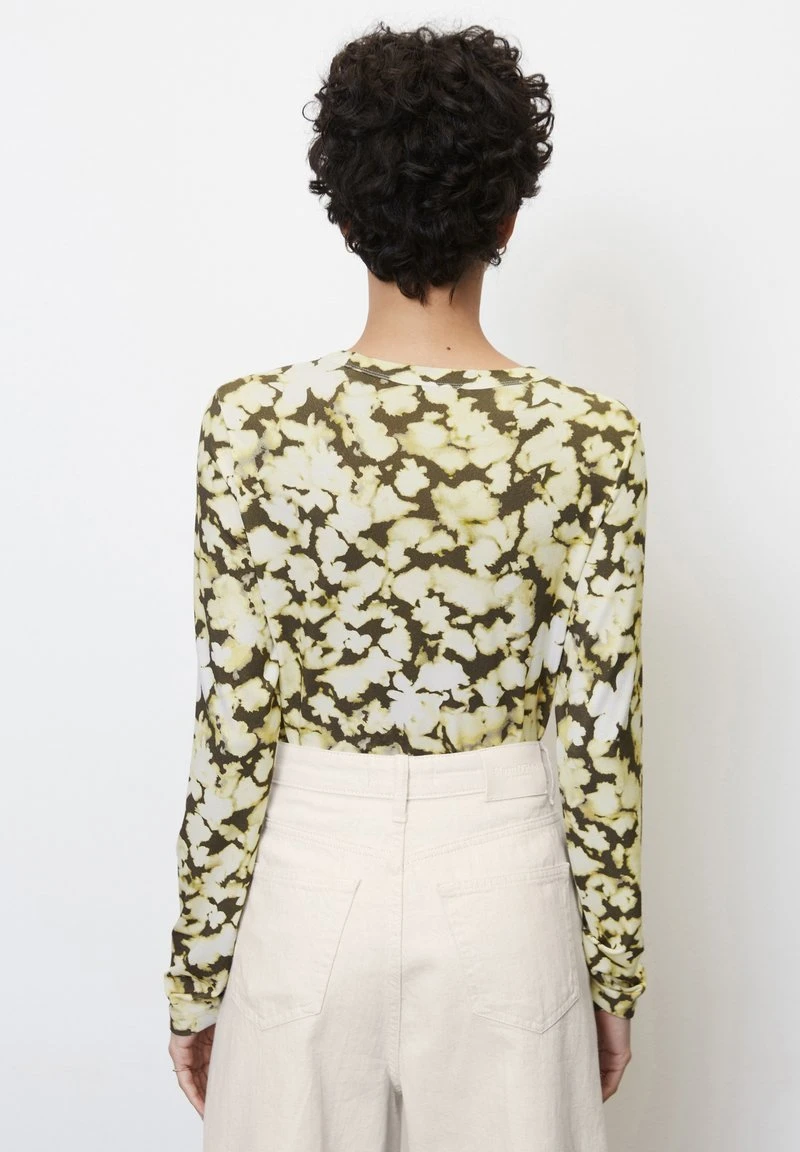 Marc O'Polo LONGSLEEVE MIT ALLOVER-PRINT REGULAR - Langarmshirt - Green 4 Marc O'Polo LONGSLEEVE MIT ALLOVER-PRINT REGULAR - Langarmshirt - Green – Bild 2