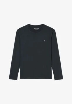 Marc O'Polo DENIM LONG SLEEVE CHEST POCKET - Langarmshirt - Black -Marc OPolo Geschaft d93b7bdcb7dd40b9b711e951fa877fe8 2