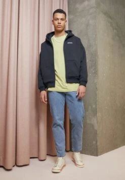 Marc O'Polo DENIM ZIPP HOODY JACKET BOXY FIT - Sweatjacke - Black -Marc OPolo Geschaft d96f5ab7bee94fa28ca5cee451a9ccfe