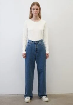 Marc O'Polo DENIM CREW NECK REGULAR FIT - Langarmshirt - Scandinavian White -Marc OPolo Geschaft d993ccf12b93469ea5970fd181c42b0e