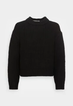 Marc O'Polo LONGSLEEVE ROUND NECK - Strickjacke - Black -Marc OPolo Geschaft d9e740a720be45cda524e8bd3da5220d 1