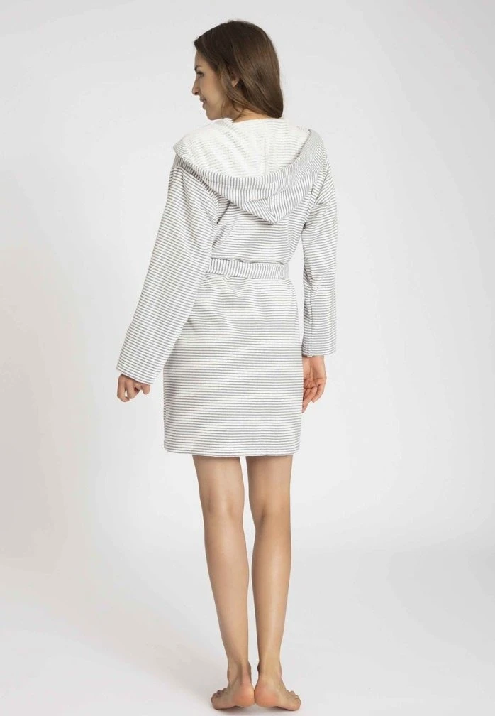 Marc O'Polo Bademantel - Off White 4 Marc O'Polo Bademantel - Off White – Bild 2