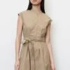 Marc O'Polo WITH BELT - Blusenkleid - Dusty Earth -Marc OPolo Geschaft da1dfe961f4f49f58e1aa3eb70adc90d