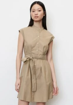 Marc O'Polo WITH BELT - Blusenkleid - Dusty Earth