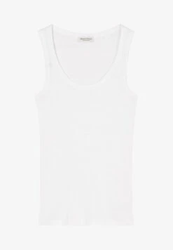 Marc O'Polo TANK AUS ORGANIC - Top - White -Marc OPolo Geschaft da5fae807f774f619110f18dee4a7d15