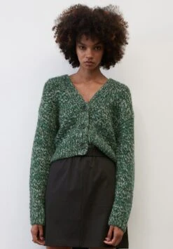 Marc O'Polo Strickjacke - Multi Shiny Emerald
