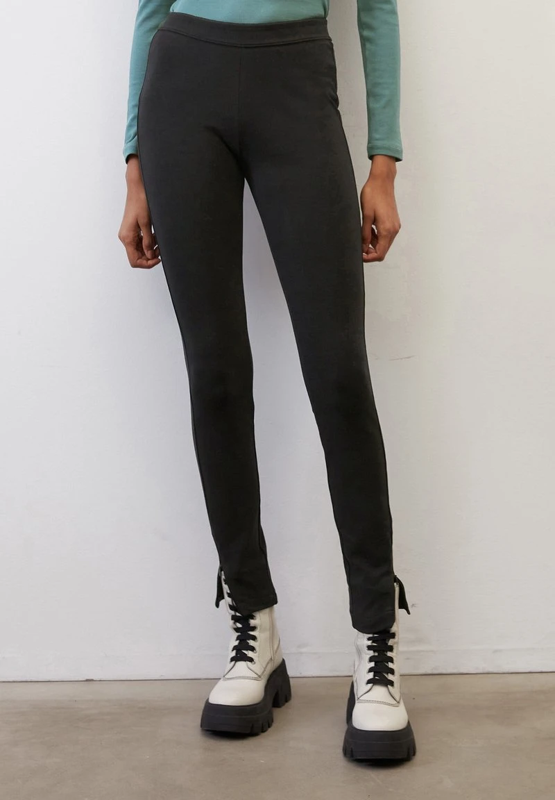 Marc O'Polo MIT HOHEM ANTEIL - Leggings - Hosen - Black 4 Marc O'Polo MIT HOHEM ANTEIL - Leggings - Hosen - Black – Bild 2