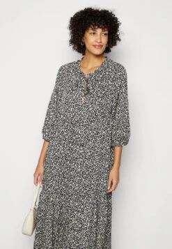 Marc O'Polo CAPSULE DRESS MAXI TIERED STYLE DETAILED NECKLINE SLEEVE - Maxikleid - Multi -Marc OPolo Geschaft dcc3697a95dd466494d582a5e37b669d