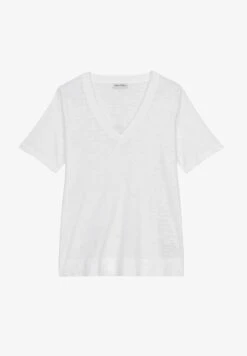 Marc O'Polo V NECK - T-Shirt Basic - White -Marc OPolo Geschaft dd3390efe85246ed8c9a7d5260a99816