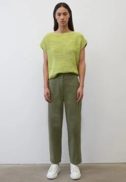Marc O'Polo MODERNE MODELL RIMKA - Stoffhose - Wild Olive