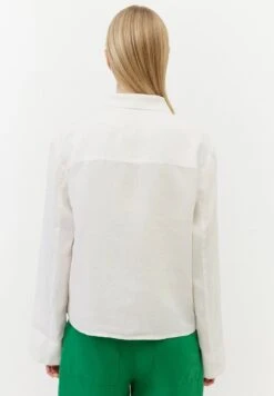 Marc O'Polo STYLE, HIDDEN PLACKET, ATTACHED POCKETS, COLL - Leichte Jacke - White -Marc OPolo Geschaft dfdf6260e56b4846a16038e75342264c