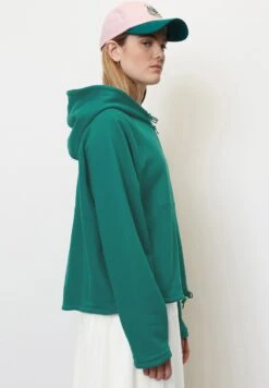 Marc O'Polo DENIM RELAXED - Sweatjacke - Green -Marc OPolo Geschaft dfe743485dfa4e4eb5e7f006da5eb873