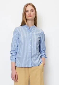 Marc O'Polo DENIM STREIFEN MIT FALTEN IM RÜCKEN - Hemdbluse - Multi Soft Sky Blue