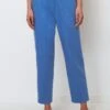 Marc O'Polo BARREL SHAPE MIT GUMMIZUG - Stoffhose - Summer Sky