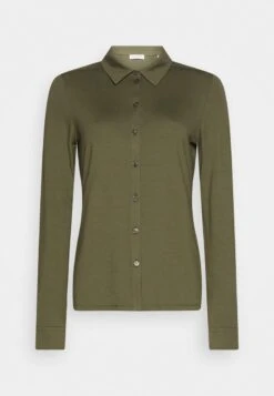Marc O'Polo BLOUSE LONG SLEEVE COLLAR BUTTON PLACKET - Hemdbluse - Wild Olive -Marc OPolo Geschaft e15e55052ae5421eb7ac203382dfe5ad 1
