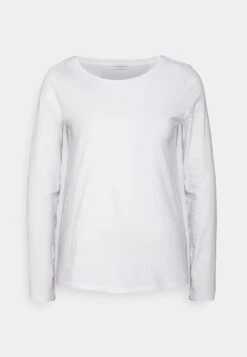 Marc O'Polo LONG SLEEVE ROUND NECK - Langarmshirt - White -Marc OPolo Geschaft e1a4005bc2724f02b06a3dcb4efb6f1c